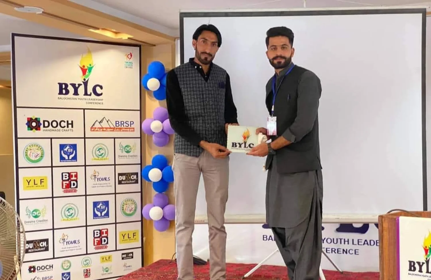 Balochistan Youth Leadership Conference (BYLC) Recognition